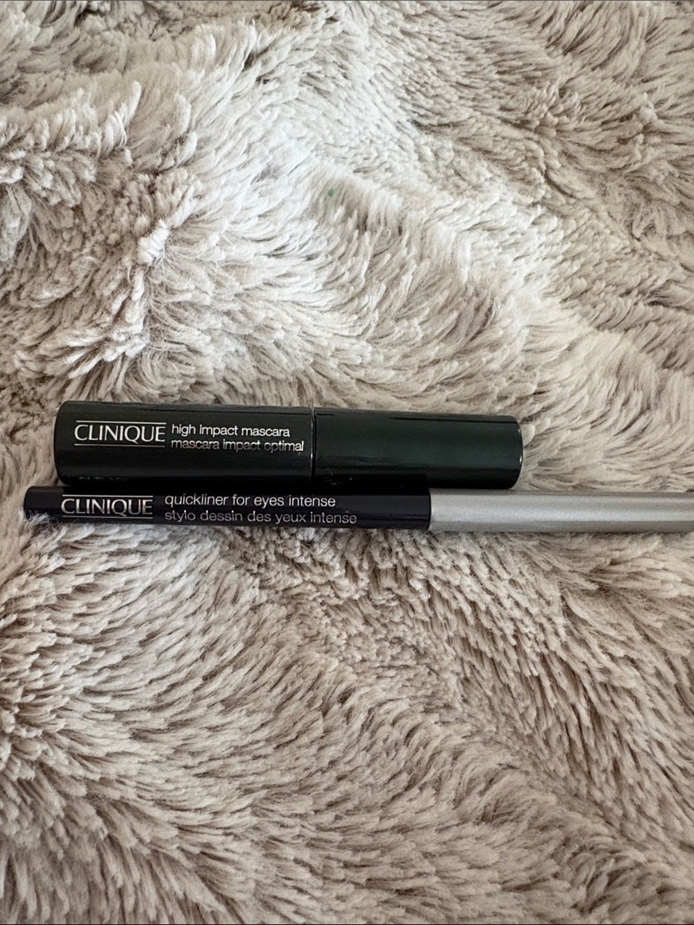 Clinique Black Mascara & Black Quickliner Pencil